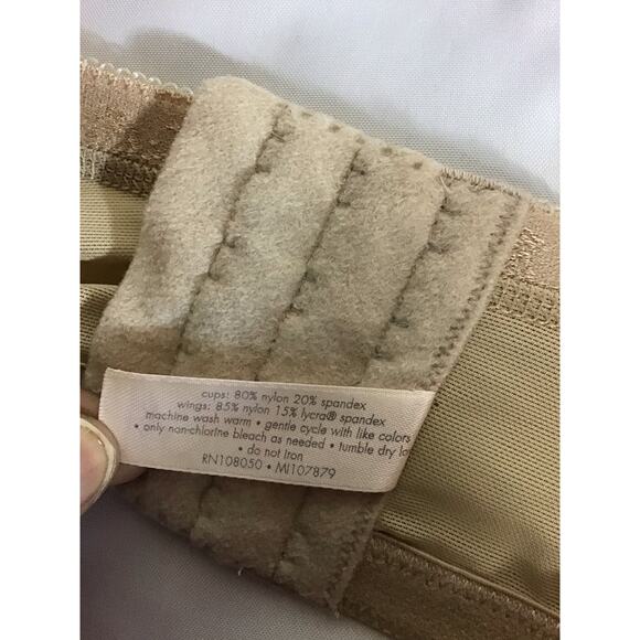 Cacique Bra Women Size 40C Beige EUC. Comfort Support Wide Strap - Picture 8 of 10